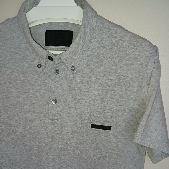 Prada Other - Prada SS19 "Pocket Logo strip" 3 button Pima polo